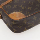 LOUIS VUITTON Monogram Compiegne 28 Clutch Bag M51845 LV Auth ka1082-14