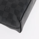 LOUIS VUITTON Damier Graphite Porte Documents Jules Bag 2way N48224 Auth ka1086-15