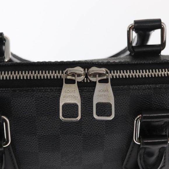 LOUIS VUITTON Damier Graphite Porte Documents Jules Bag 2way N48224 Auth ka1086