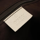 GUCCI GG Canvas Tote Bag Beige Gold 212374 Auth ka1088-18