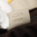 GUCCI GG Canvas Tote Bag Beige Gold 212374 Auth ka1088-12