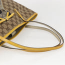 GUCCI GG Canvas Tote Bag Beige Gold 212374 Auth ka1088-7