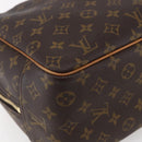 LOUIS VUITTON Monogram Deauville Hand Bag M47270 LV Auth ka109-16