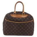 LOUIS VUITTON Monogram Deauville Hand Bag M47270 LV Auth ka109-13
