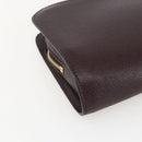 LOUIS VUITTON Taiga Baikal Clutch Bag Acajou M30186 LV Auth ka1091-14