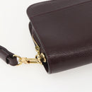 LOUIS VUITTON Taiga Baikal Clutch Bag Acajou M30186 LV Auth ka1091-16