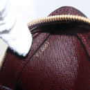 LOUIS VUITTON Taiga Baikal Clutch Bag Acajou M30186 LV Auth ka1091-12