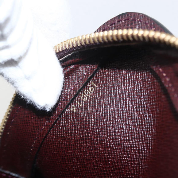 LOUIS VUITTON Taiga Baikal Clutch Bag Acajou M30186 LV Auth ka1091