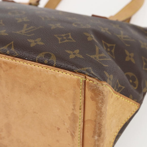 LOUIS VUITTON Monogram Cabas Piano Tote Bag M51148 LV Auth ka1092