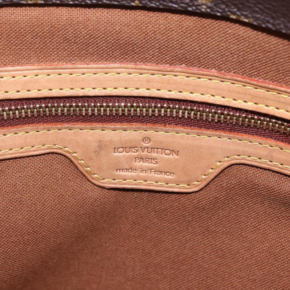 LOUIS VUITTON Monogram Cabas Piano Tote Bag M51148 LV Auth ka1092