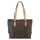 LOUIS VUITTON Monogram Cabas Piano Tote Bag M51148 LV Auth ka1092-2