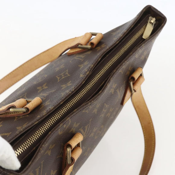 LOUIS VUITTON Monogram Cabas Piano Tote Bag M51148 LV Auth ka1092