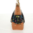 LOUIS VUITTON Monogram Multicolor Judy MM Bag 2Way Black M40256 Auth ka1093V-3