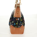 LOUIS VUITTON Monogram Multicolor Judy MM Bag 2Way Black M40256 Auth ka1093V-4