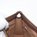 GUCCI GG Plus Supreme Clutch Bag PVC Beige Gold Auth ka1098-17