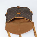 LOUIS VUITTON Monogram Saumur 30 Schoudertas M42256 LV Auth ka110-21