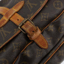 LOUIS VUITTON Monogram Saumur 30 Shoulder Bag M42256 LV Auth ka110-25