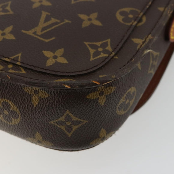 LOUIS VUITTON Monogram Saint Cloud MM Shoulder Bag M51243 LV Auth ka1102