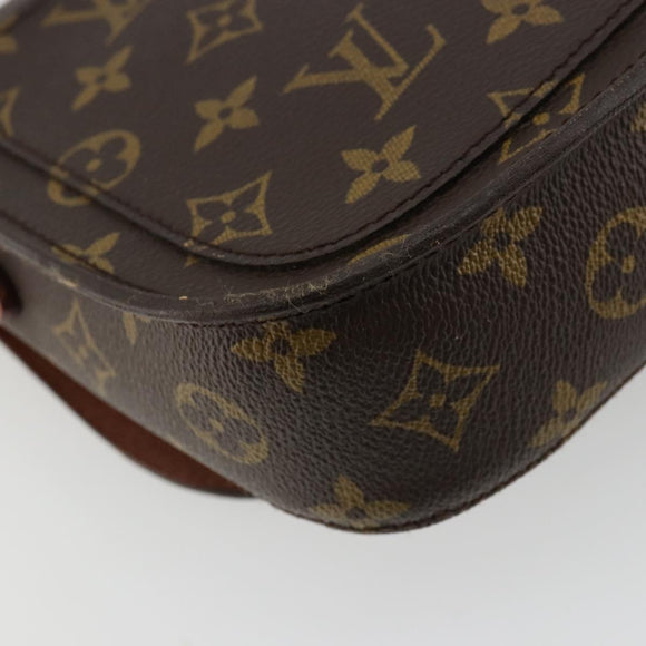 LOUIS VUITTON Monogram Saint Cloud MM Shoulder Bag M51243 LV Auth ka1102
