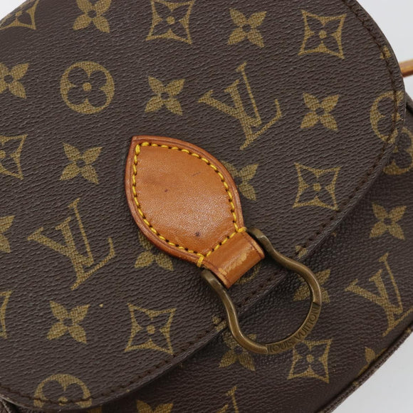 LOUIS VUITTON Monogram Saint Cloud MM Shoulder Bag M51243 LV Auth ka1102