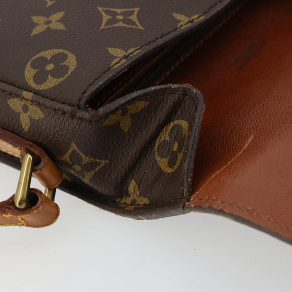 LOUIS VUITTON Monogram Saint Cloud MM Shoulder Bag M51243 LV Auth ka1102