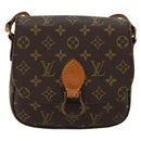 LOUIS VUITTON Monogram Saint Cloud MM Shoulder Bag M51243 LV Auth ka1102-13