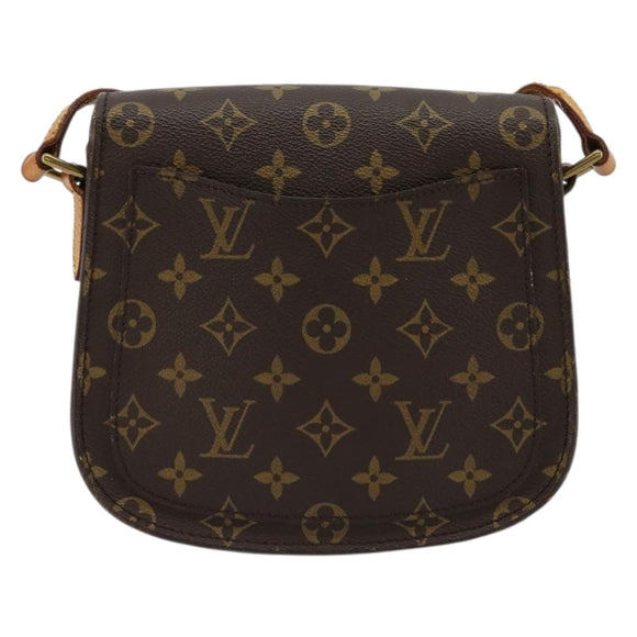 LOUIS VUITTON Monogram Saint Cloud MM Shoulder Bag M51243 LV Auth ka1102