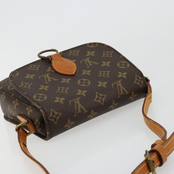 LOUIS VUITTON Monogram Saint Cloud MM Shoulder Bag M51243 LV Auth ka1102