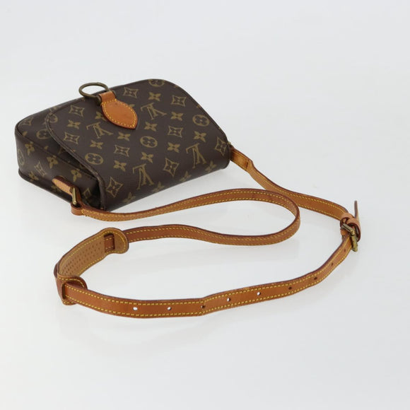 LOUIS VUITTON Monogram Saint Cloud MM Shoulder Bag M51243 LV Auth ka1102
