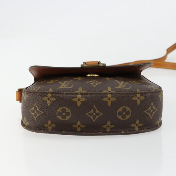 LOUIS VUITTON Monogram Saint Cloud MM Shoulder Bag M51243 LV Auth ka1102