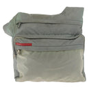 PRADA Sports Shoulder Bag Nylon Green Silver Auth ka1103-13