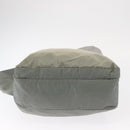 PRADA Sports Shoulder Bag Nylon Green Silver Auth ka1103-5