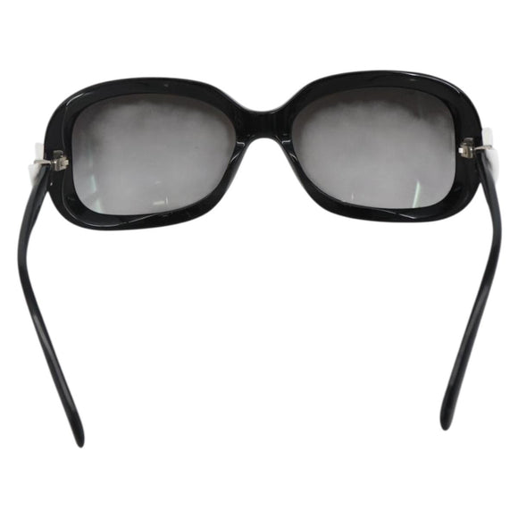 CHANEL Sunglasses plastic Black CC Auth ka1104