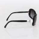 CHANEL Sunglasses plastic Black CC Auth ka1104-4