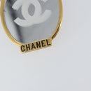 CHANEL Brooch metal Gold Tone CC Auth ka1106V-5