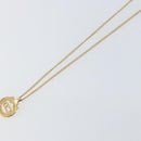 Christian Dior Necklace metal 2 Set Gold Auth ka1107-10