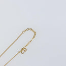 Christian Dior Necklace metal 2 Set Gold Auth ka1107-13