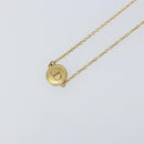 Christian Dior Necklace metal 2 Set Gold Auth ka1107-15