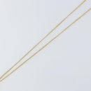 Christian Dior Necklace metal 2 Set Gold Auth ka1107-5