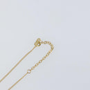 Christian Dior Necklace metal 2 Set Gold Auth ka1107-7