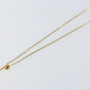 Christian Dior Necklace metal Gold Auth ka1108-10