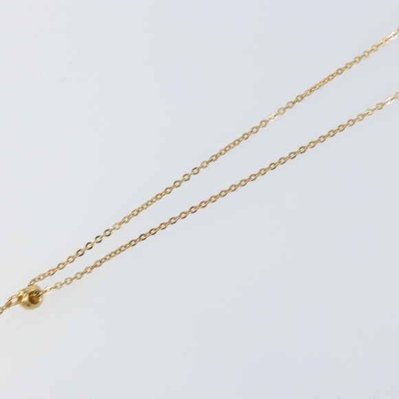 Christian Dior Necklace metal Gold Auth ka1108