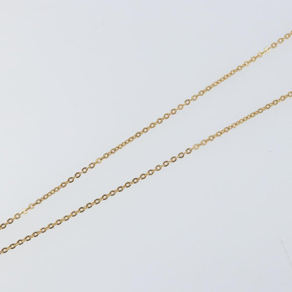 Christian Dior Necklace metal Gold Auth ka1108