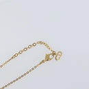 Christian Dior Necklace metal Gold Auth ka1108-13