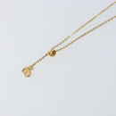Christian Dior Necklace metal Gold Auth ka1108-9