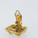 CHANEL Earring metal Gold CC Auth ka1109-10