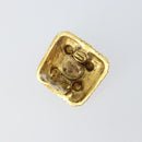 CHANEL Earring metal Gold CC Auth ka1109-11