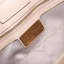 Salvatore Ferragamo Shoulder Bag Leather Gold Beige Auth ka111-10