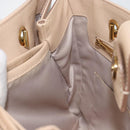 Salvatore Ferragamo Shoulder Bag Leather Gold Beige Auth ka111-19