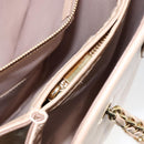 Salvatore Ferragamo Shoulder Bag Leather Gold Beige Auth ka111-22